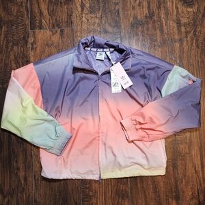 Adidas Multicolor Gradient Windbreaker